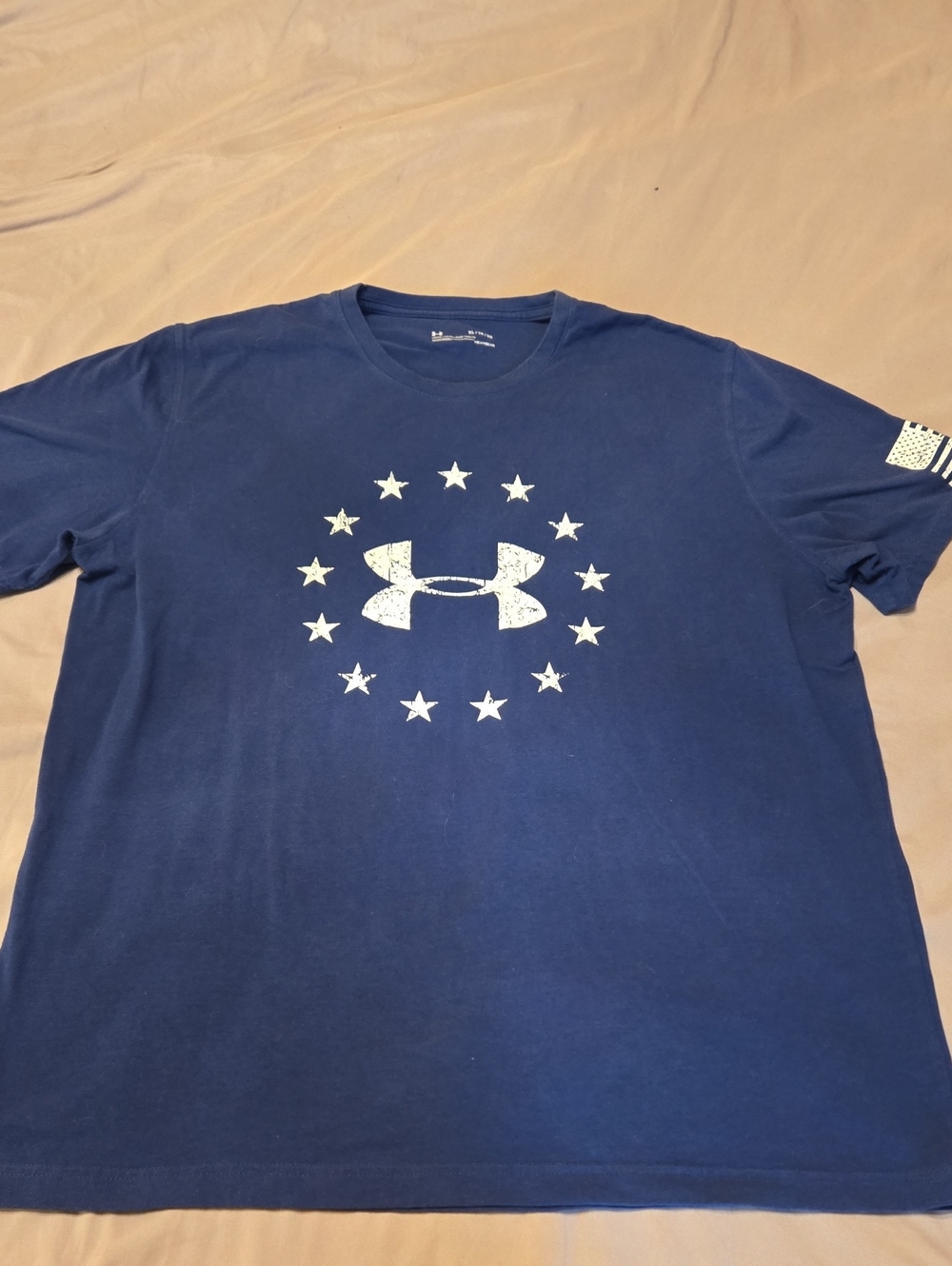 Under Armour Men’s Navy Graphic Star Logo Tee